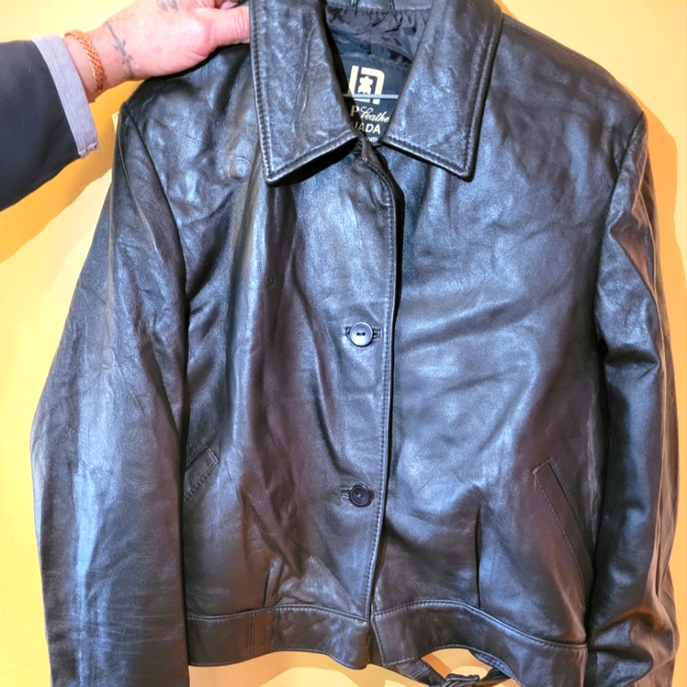 Leather jacket